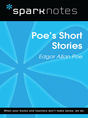 cover image of Poe's Short Stories (SparkNotes Literature Guide)